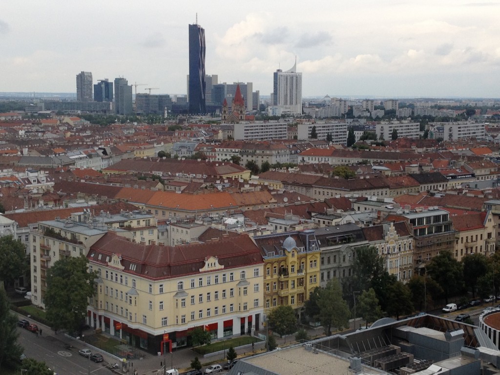 Hoch über Wien