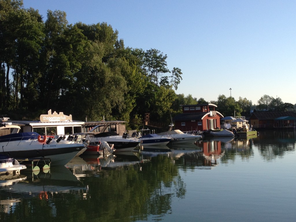 Blick in die Marina